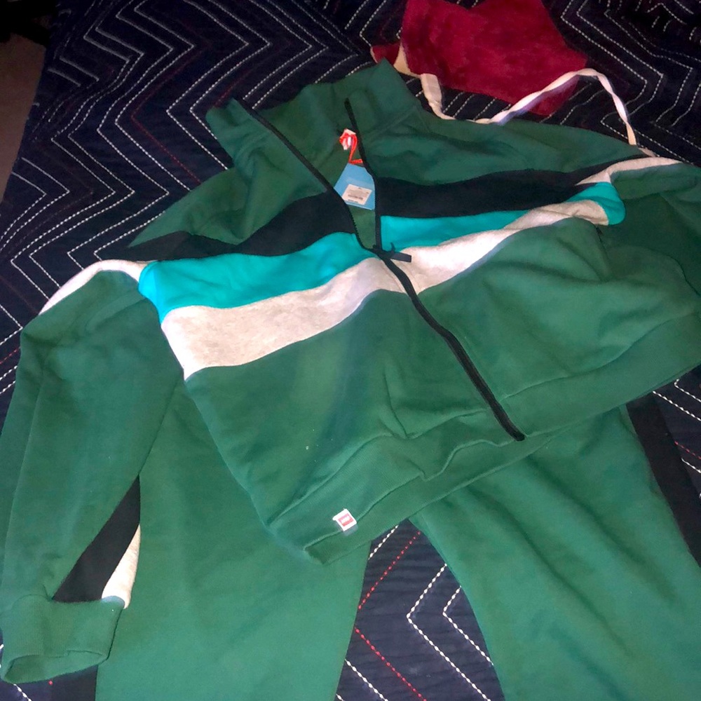 Lego for Target men’s sweat suit.